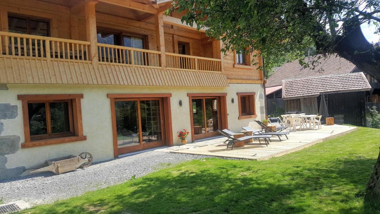 Les Picaillons - Le Chalet Les Villards-sur-Thones Bagian luar foto