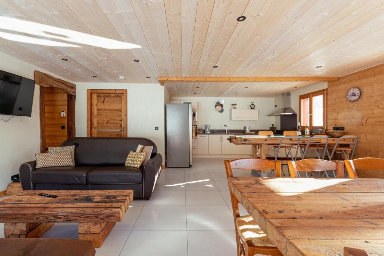 Les Picaillons - Le Chalet Les Villards-sur-Thones Bagian luar foto