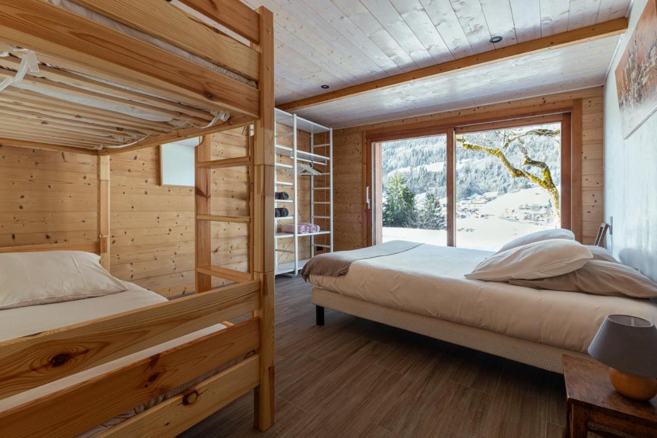Les Picaillons - Le Chalet Les Villards-sur-Thones Bagian luar foto