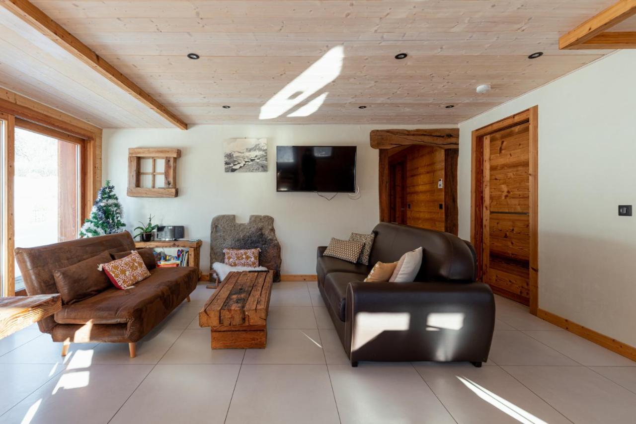 Les Picaillons - Le Chalet Les Villards-sur-Thones Bagian luar foto