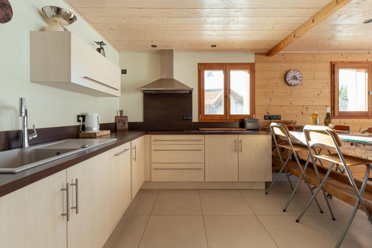 Les Picaillons - Le Chalet Les Villards-sur-Thones Bagian luar foto