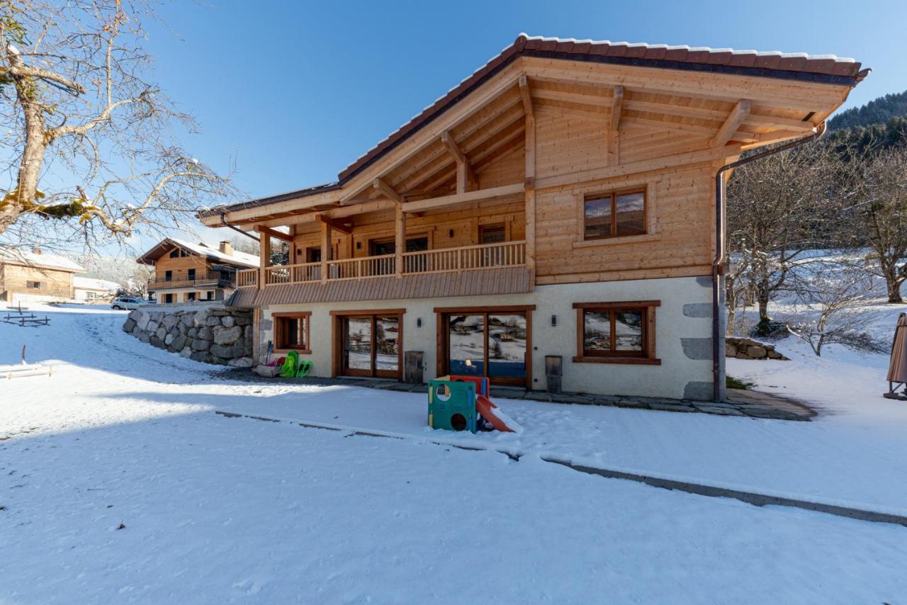 Les Picaillons - Le Chalet Les Villards-sur-Thones Bagian luar foto