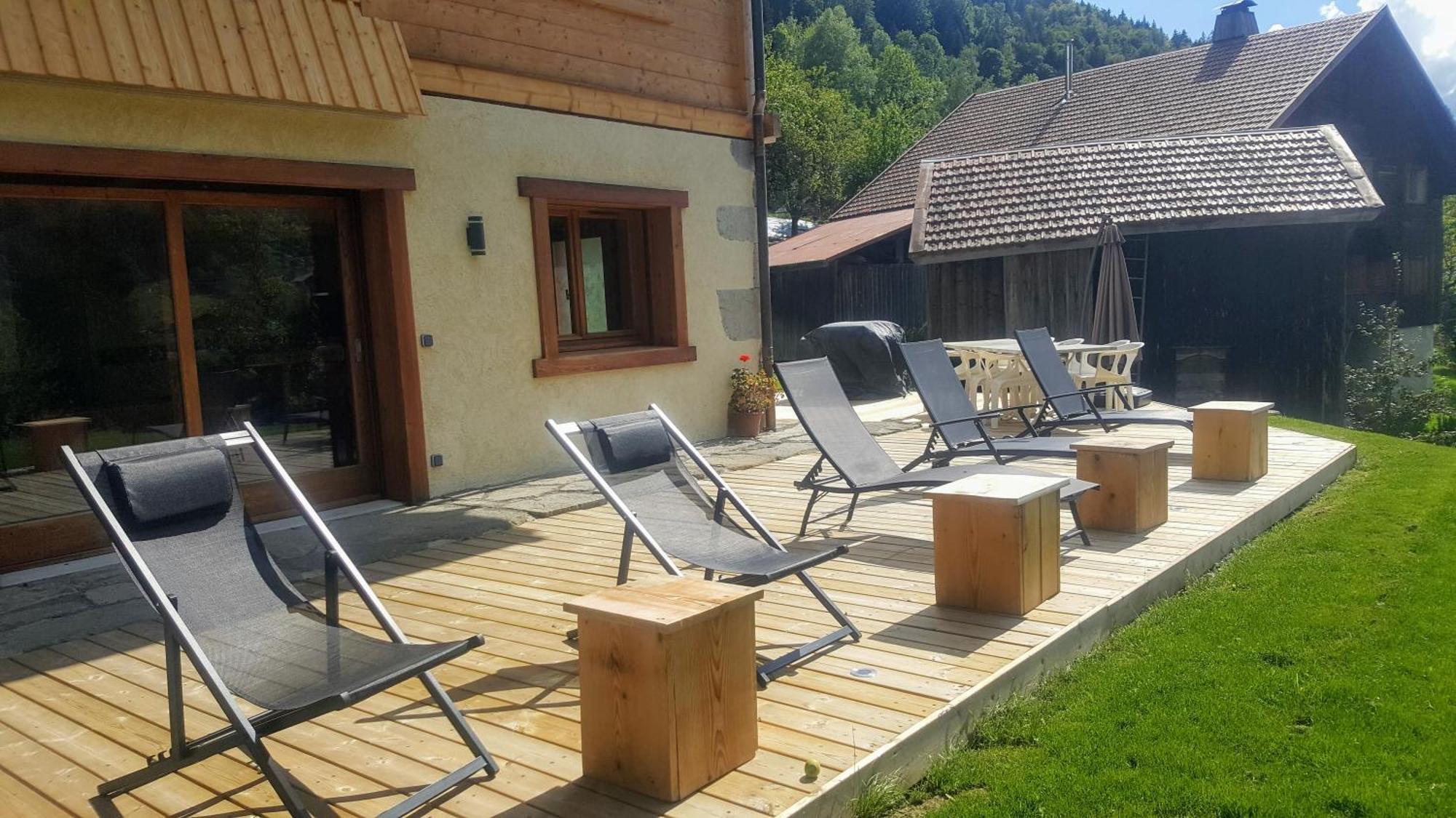 Les Picaillons - Le Chalet Les Villards-sur-Thones Bagian luar foto