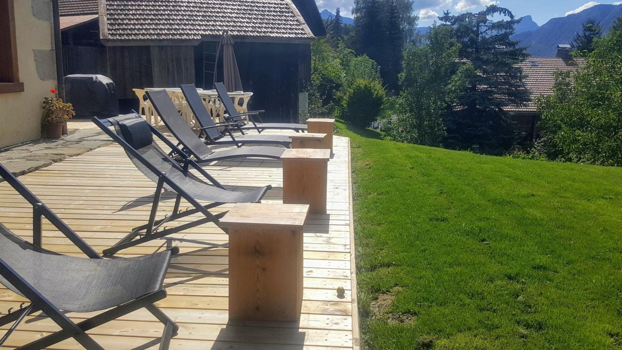 Les Picaillons - Le Chalet Les Villards-sur-Thones Bagian luar foto